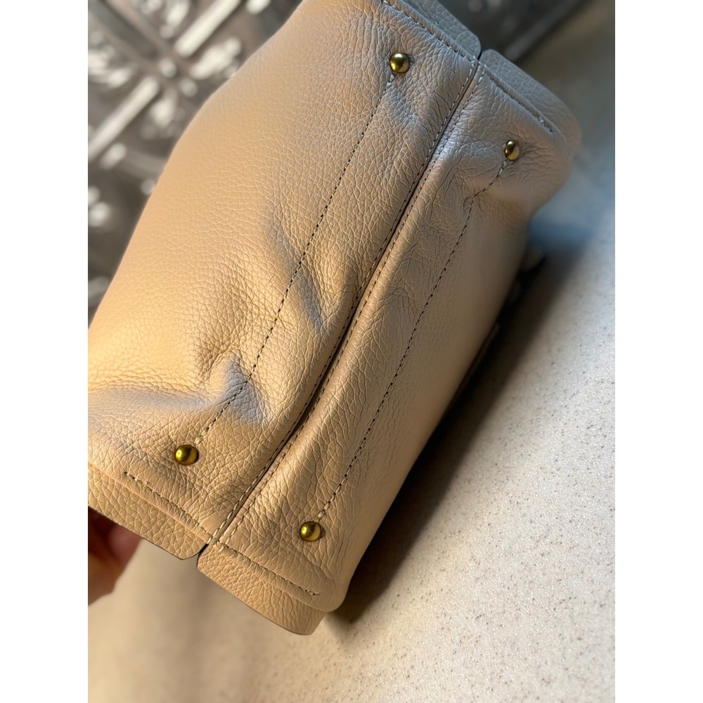 American Leather Co Auburn Petals Crossbody Macadamia White Floral OS Women Bag - Picture 7 of 12